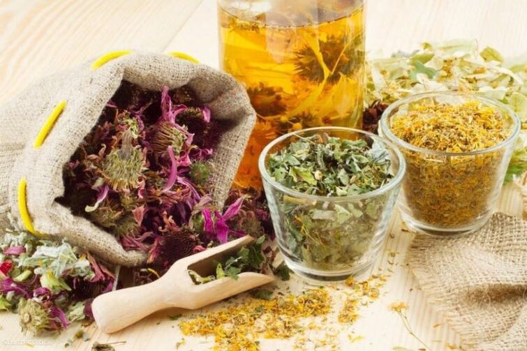 Herbs to restore the vision